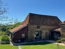 Architect led Restoration of this Deceptively Spacious Farmhouse & Barn with Pyrenean Views!