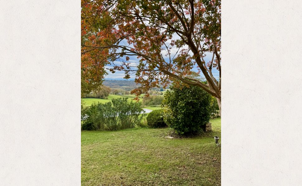 Vaste Demeure de Village du XVIII avec 9 Chambres, Piscine au Sel & Vue Pyrénées
