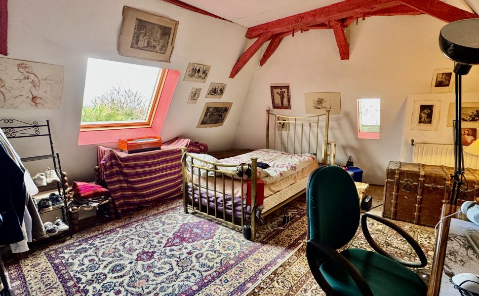 Rare, propriété authentique du XIVe siècle avec jardin et vues Pyrénées