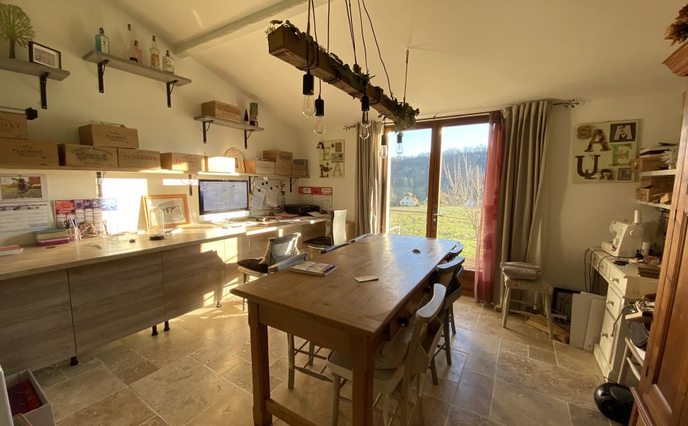 A Delightful Ensemble of Multiple Dwellings in a Beautiful Rural Setting with Pyrenean Views