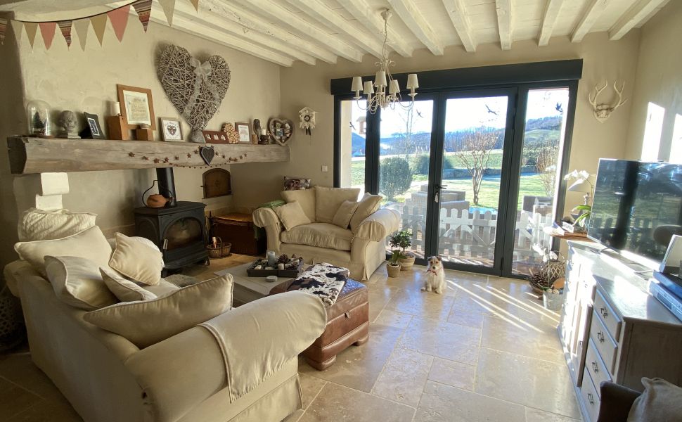 A Delightful Ensemble of Multiple Dwellings in a Beautiful Rural Setting with Pyrenean Views