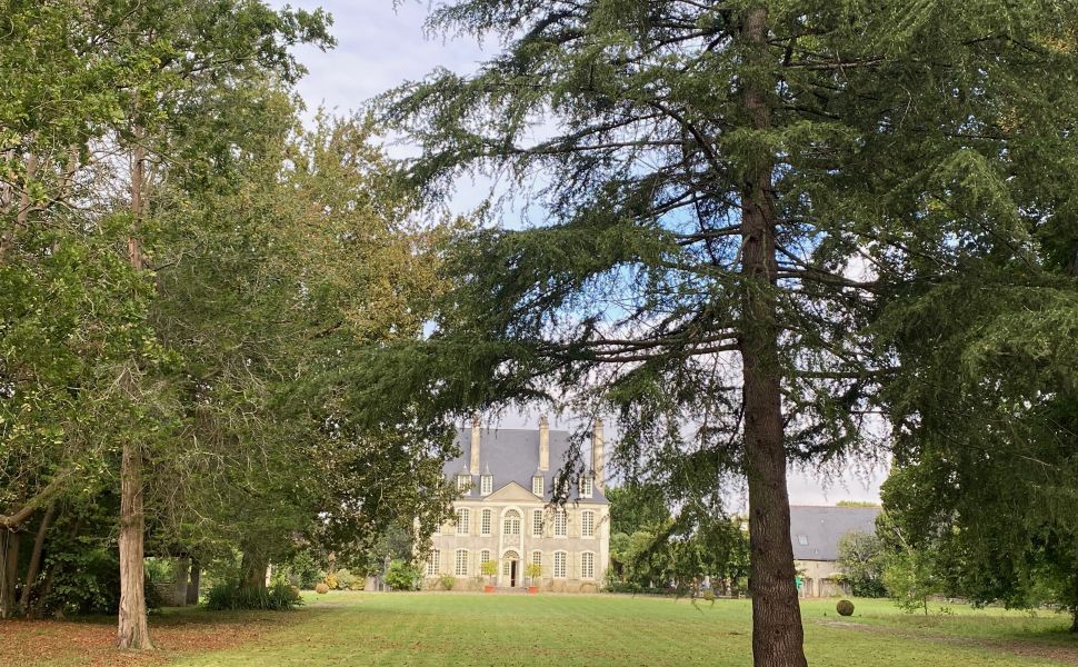 Majestueux Château du XVIIIème avec d'élégants éléments d'époque, 1,3 HA, Toiture refaite en 2021 !