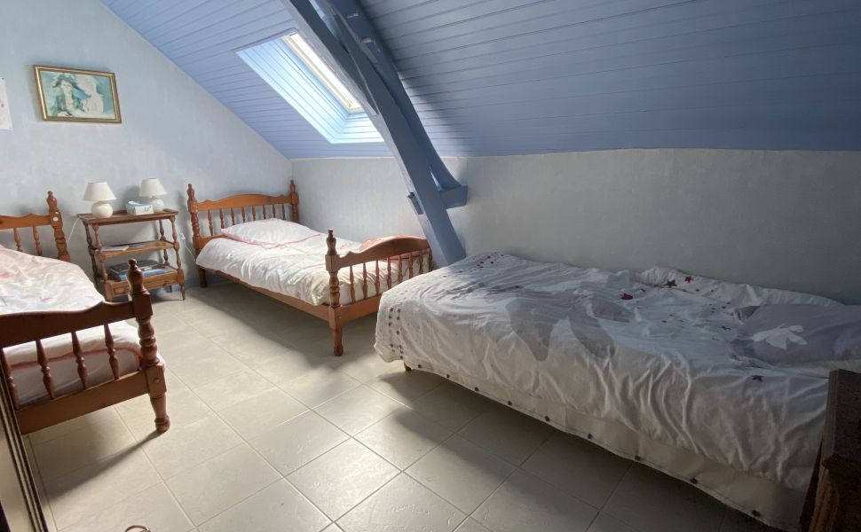 An Attractive Courtyard Farmhouse with Guest Cottage, Swimming Pool and Mountain Views
