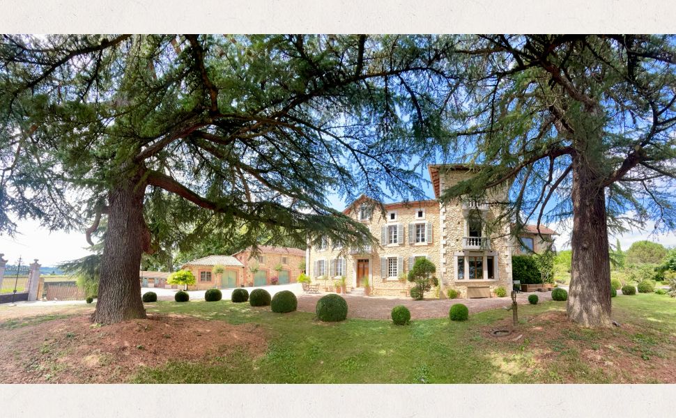 An Exquisite 18C Chateau with Pyrenean Views and 2.4 Hectares