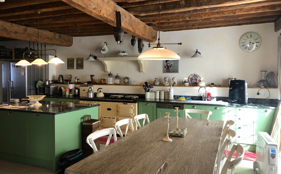 A Deceptively Large & Superbly Renovated Village Property