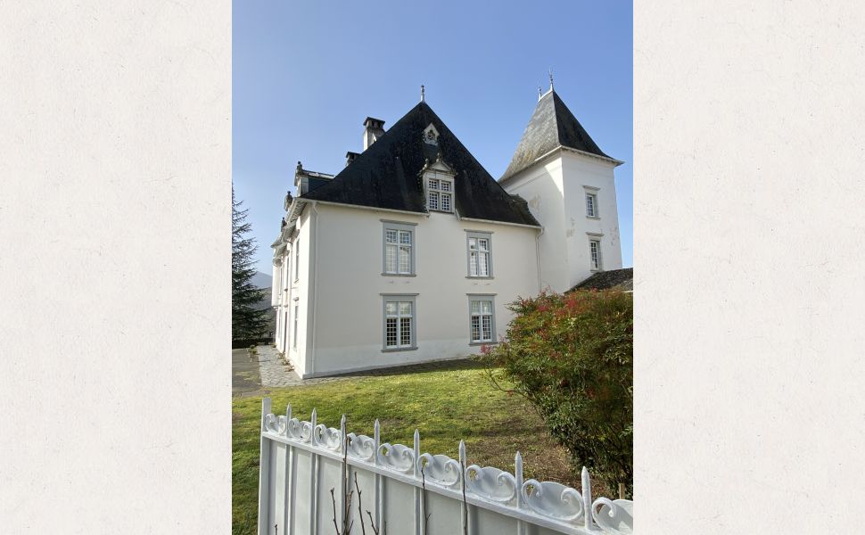 Magnifique Château Historique avec 2 Gîtes, Grange et 8 HA : Au Pied de la Montagne Basque