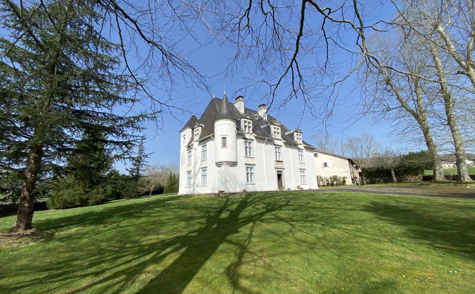 Magnifique Château Historique avec 2 Gîtes, Grange et 8 HA : Au Pied de la Montagne Basque