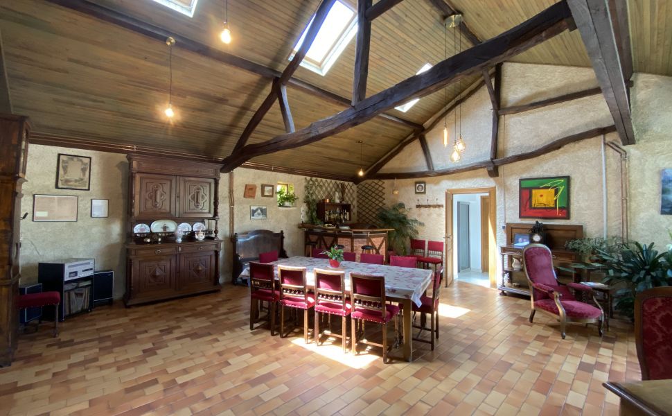 A Beautifully Renovated Property with Barns and Distant Views of the Pyrenees