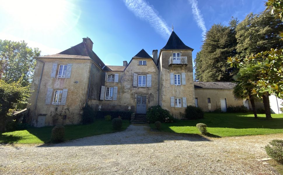 Charmant Château du XVIIe professionnellement rénové avec 1.40 hectares de terre 