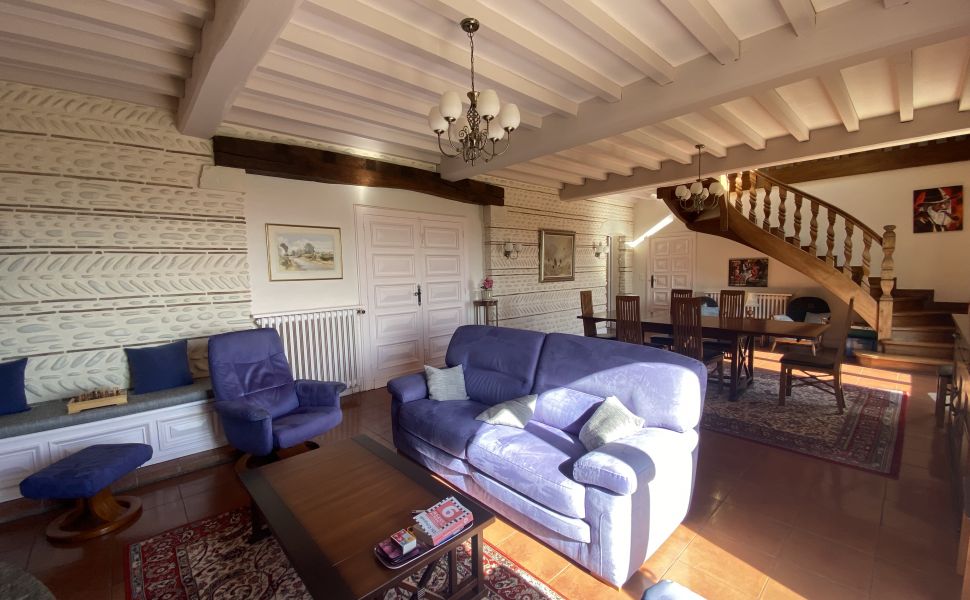 Splendid Bearnaise Villa with Panoramic Views of the Pyrenees Mountains