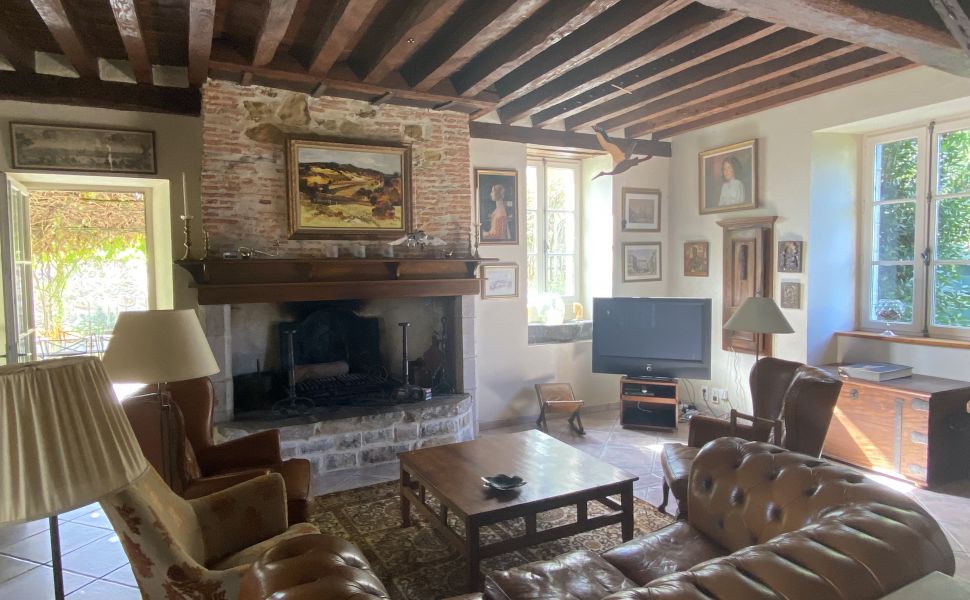 Beautiful Chateau with Independent Guest House and Mountain Views 