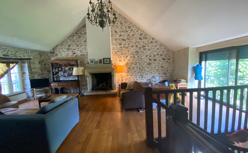 Beautiful Chateau with Independent Guest House and Mountain Views 