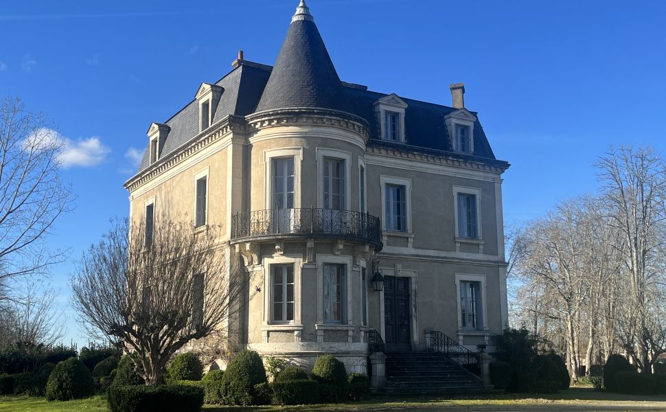 An Elegant & Quintessentially French Château on 2.2HA with Pool & Outbuildings
