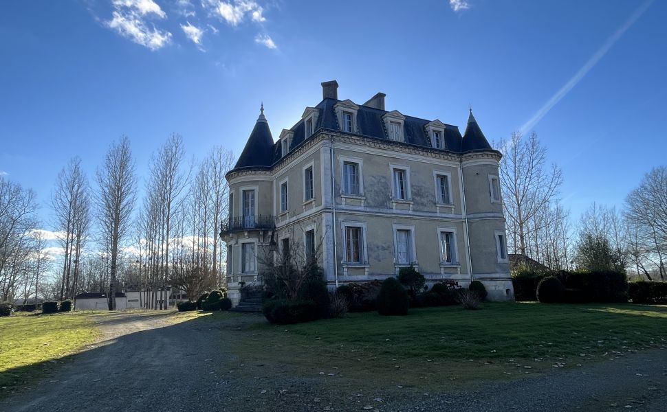 An Elegant & Quintessentially French Château on 2.2HA with Pool & Outbuildings