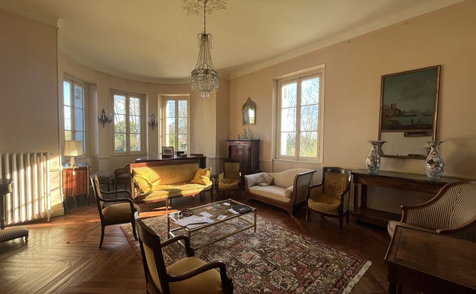 An Elegant & Quintessentially French Château on 2.2HA with Pool & Outbuildings