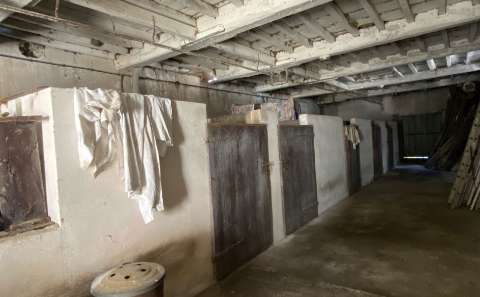 VENDU MEUBLÉ. Maison de Village du 17ème Siècle, Avec 11 Boxes Chevaux