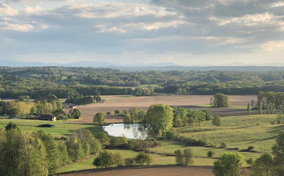 Sublime Maison de Maître Avec Piscine et Vue Dégagée