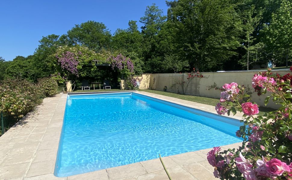 Magnificent 18C Ensemble Bearnaise With Pool, Terrasse And Majestic Mountain Views In 3.2 Hectares
