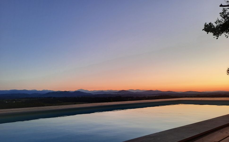 A Splendid & Unique Country Home with Exceptional Pyrenean Mountain Views!!