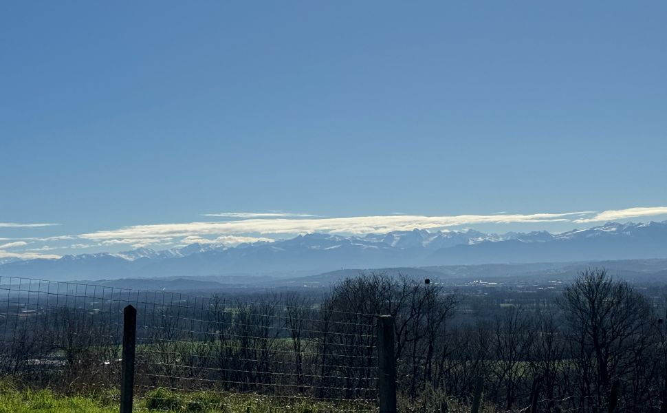 Charmante Néo-Béarnaise dans un Environnement préservé, Vue sur les Pyrénées & Piscine