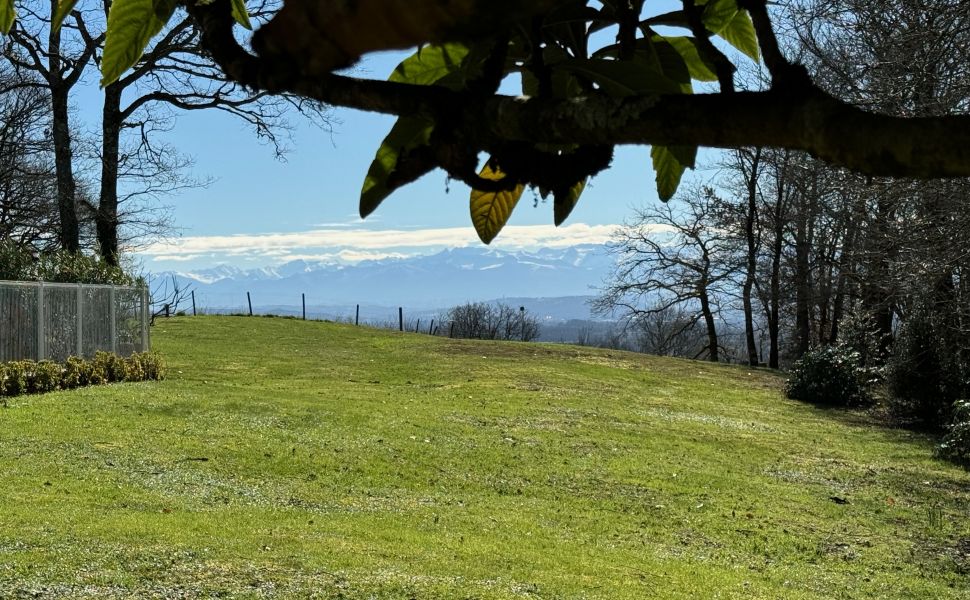 Charmante Néo-Béarnaise dans un Environnement préservé, Vue sur les Pyrénées & Piscine