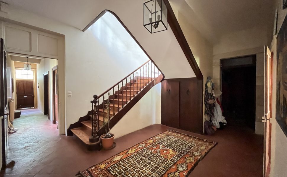 Maison de Maître avec cour très charmante et belle vue sur la vallée Chalossais