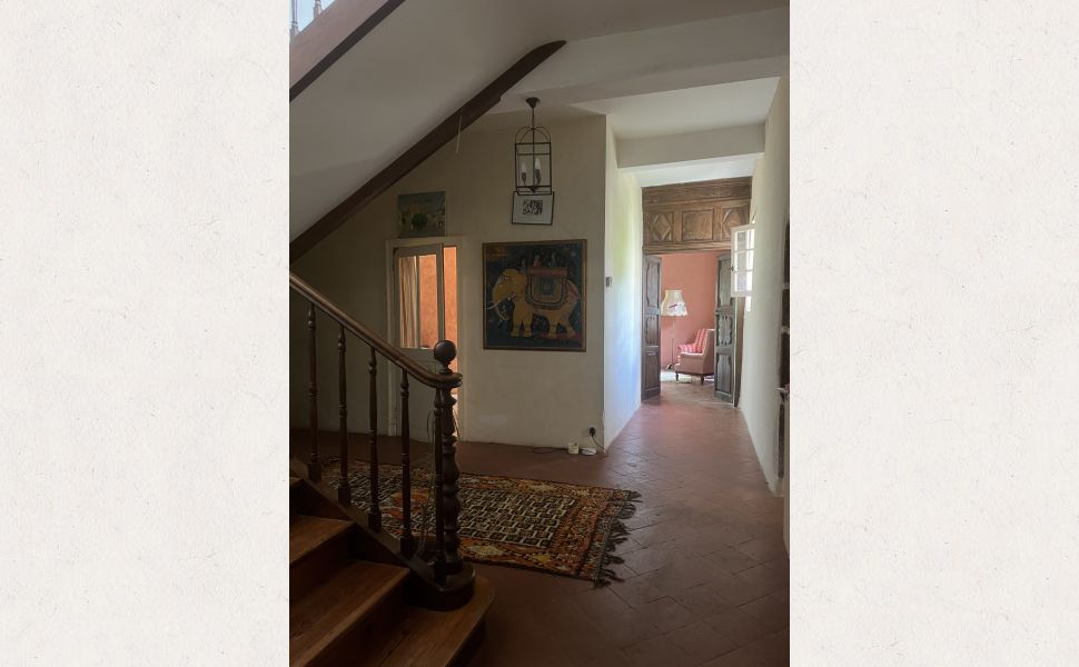 Maison de Maître avec cour très charmante et belle vue sur la vallée Chalossais