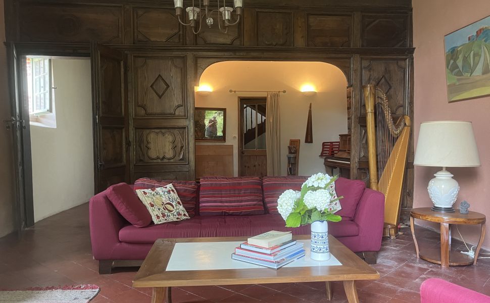 Maison de Maître avec cour très charmante et belle vue sur la vallée Chalossais