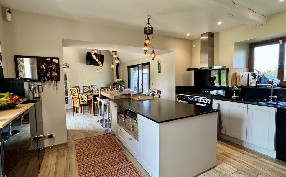 Adorable Bearnaise Ferme Avec Un Magnifique Gîte, Piscine Chauffée et Vue Montagne