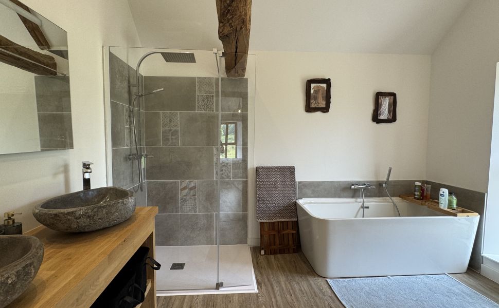 Adorable Bearnaise Ferme Avec Un Magnifique Gîte, Piscine Chauffée et Vue Montagne