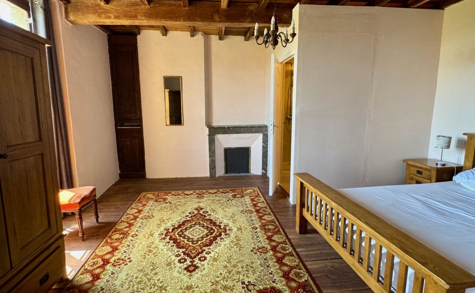 Authentique manoir du 19e siècle avec de belles dépendances, près de Garlin