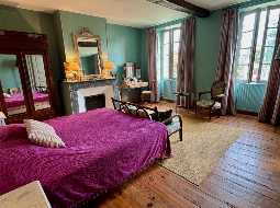 Vaste Demeure de Village du XVIII avec 9 Chambres, Piscine au Sel & Vue Pyrénées