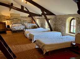 Vaste Demeure de Village du XVIII avec 9 Chambres, Piscine au Sel & Vue Pyrénées