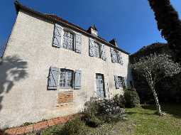 Rare 14th-Century Authentic Historic Village Property with Garden and Pyrenees Views
