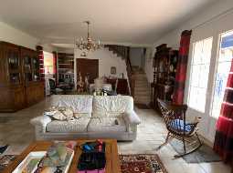 An Attractive Courtyard Farmhouse with Guest Cottage, Swimming Pool and Mountain Views