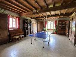 An Attractive Courtyard Farmhouse with Guest Cottage, Swimming Pool and Mountain Views