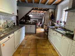 An Attractive Courtyard Farmhouse with Guest Cottage, Swimming Pool and Mountain Views