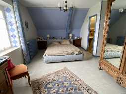 An Attractive Courtyard Farmhouse with Guest Cottage, Swimming Pool and Mountain Views