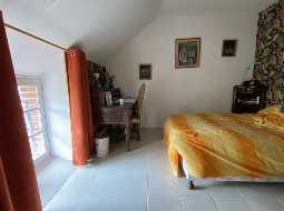 An Attractive Courtyard Farmhouse with Guest Cottage, Swimming Pool and Mountain Views