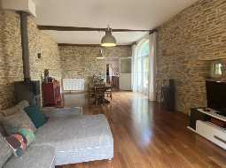 PRICE REDUCTION. Magnificent Stone Farm Ensemble In A Peaceful Rural Location, Bordering River