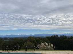Splendid Bearnaise Villa with Panoramic Views of the Pyrenees Mountains