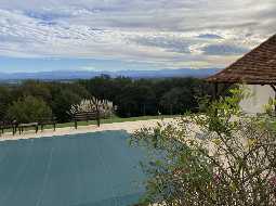 Splendid Bearnaise Villa with Panoramic Views of the Pyrenees Mountains