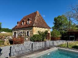 SOLD FURNISHED : Enchanting 1815 Watermill with Pool and Pyrenean Views 