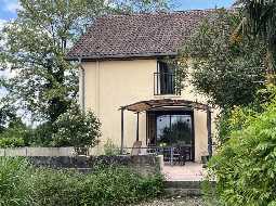 Endless Views at this Pretty Chalossais Property with Gite and Natural Swimming Pool
