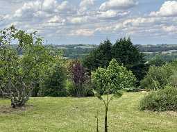 Endless Views at this Pretty Chalossais Property with Gite and Natural Swimming Pool