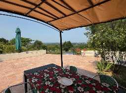 Endless Views at this Pretty Chalossais Property with Gite and Natural Swimming Pool