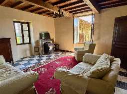 Authentic 19C Farmhouse with Interesting Outbuildings & Open Countryside Views