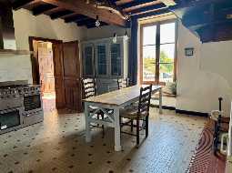 Authentic 19C Farmhouse with Interesting Outbuildings & Open Countryside Views