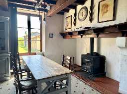 Authentic 19C Farmhouse with Interesting Outbuildings & Open Countryside Views