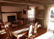 An Attractive Courtyard Farmhouse with Guest Cottage, Swimming Pool and Mountain Views